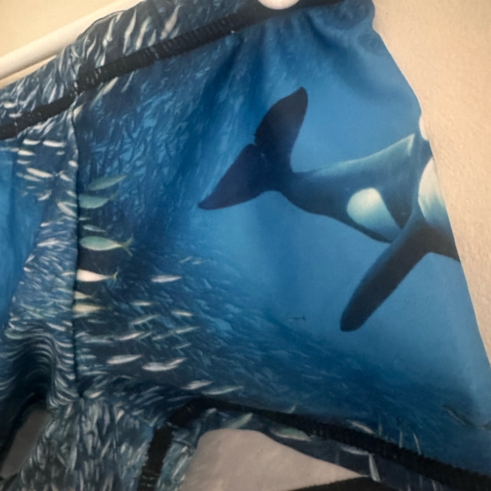 Molo Kids Swim Rashguard - UV protection Blue Ocean Orca - Picture 6 of 14